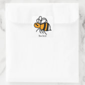 Bee Kind Hummeln Sticker 20 pro Blatt (Tasche)