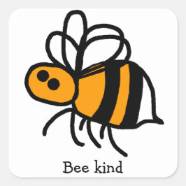 Bee Kind Hummeln Sticker 20 pro Blatt