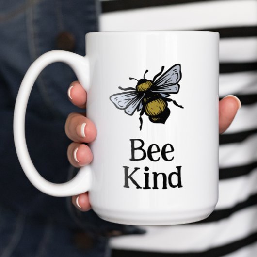 Bee Kind Inspiration Kaffeetasse