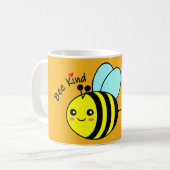 Bee Kind Kaffeetasse (Vorderseite Links)