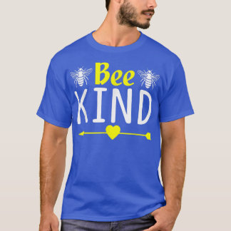 Bee Kind lustige Cartoon-Neuheit für Frauen Männer T-Shirt