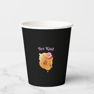 Bee Kind Pappbecher