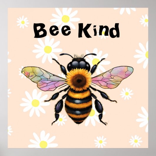 Bee Kind  Poster (Vorne)