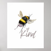 Bee Kind Poster (Vorne)