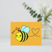 Bee Kind Postkarte (Stehend Vorderseite)
