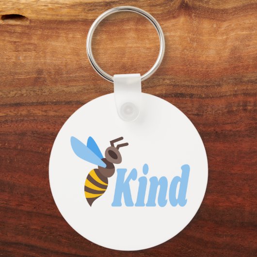 Bee Kind Schlüsselanhänger (Vorderseite)