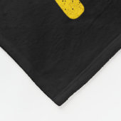 Bee Kind Sitive Quote Cute Funny Design For Kids Fleecedecke (Ecke)