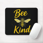 Bee Kind Sitive Quote Cute Funny Design For Kids Mousepad (Mit Mouse)
