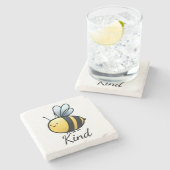 "Bee" Kind Steinuntersetzer (Seitenansicht)