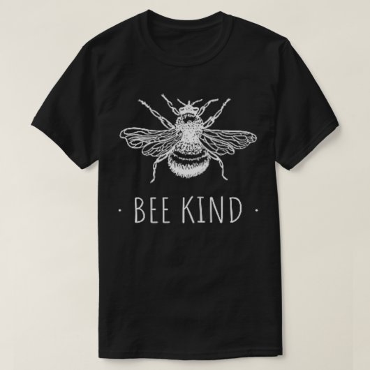 Bee Kind Summer Feminist Men Women Kids T-Shirt (Design vorne)