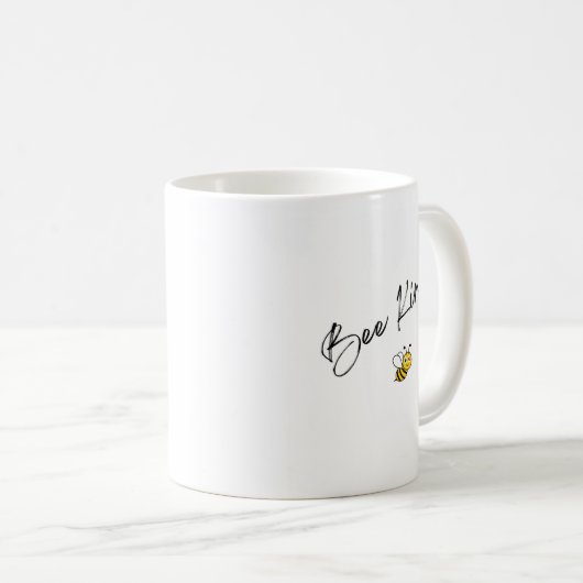Bee Kind Tasse (VorderseiteRechts)