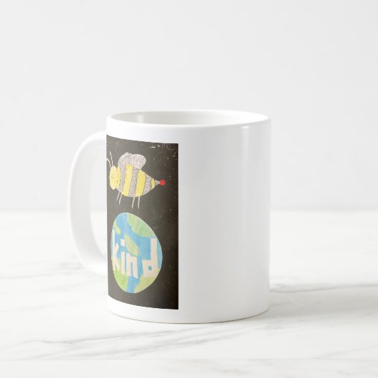 Bee Kind Tasse (Vorderseite Links)
