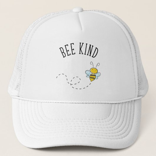 Bee Kind Truckerkappe (Vorderseite)