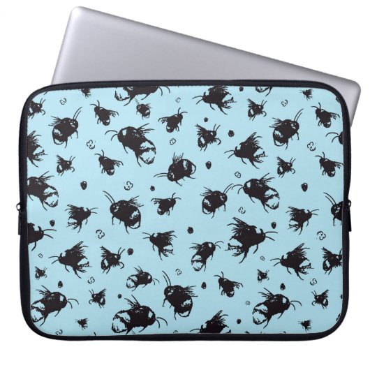 Bee Laptop Sleeve | Geburtstagsgeschenk für Mama (Vorderseite)
