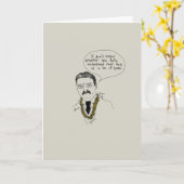 Bee Lei Ted Birthday Karte (Gelbe Blume)