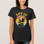 Bee Let it Beekeeper Honeybee Beekeeping 5 T-Shirt (Vorderseite)