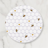 Bee-Liebling und beyoutiful Brautparty Geschenkanhänger (Rückseite)