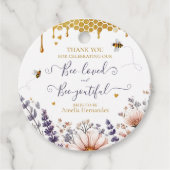 Bee-Liebling und beyoutiful Brautparty Geschenkanhänger (Vorderseite)