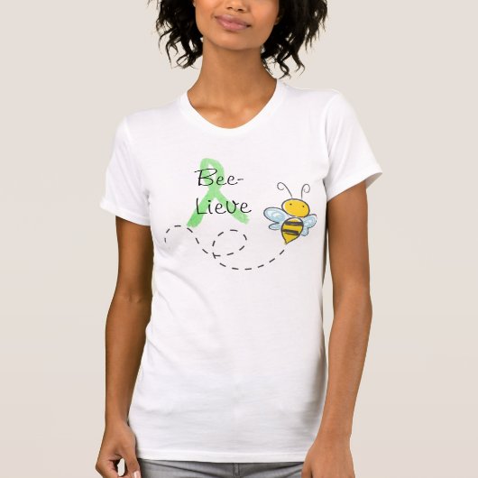 Bee-Lieve Honey Bee Niedlich Lyme Shirt (Vorderseite)