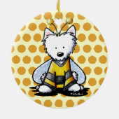 BEE Lighthearted Westie Ornament (Hinten)