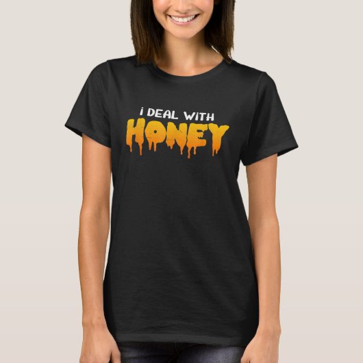 Bee Lover, den ich mit Honey mache T-Shirt (Vorderseite)
