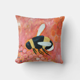 Bee Lover Insect Throw Pillow Home Decor Kissen