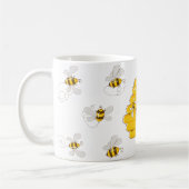 Bee Lover's Delight: Die Natur mit unseren Bienen Kaffeetasse (Links)