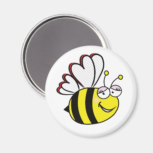 Bee Magnet (Vorderseite/Rückseite)