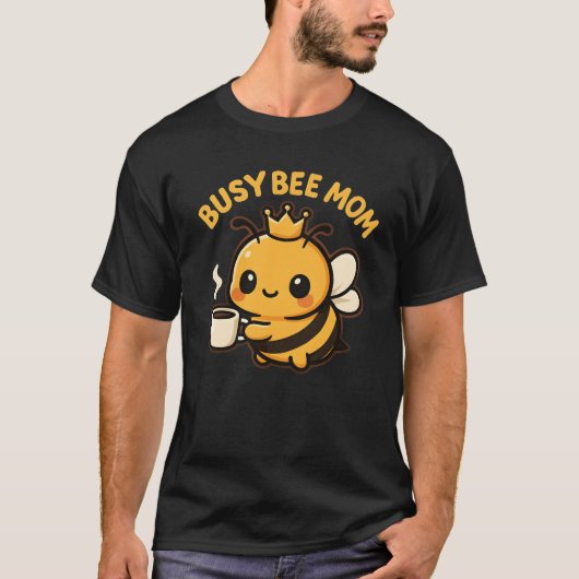 Bee-Mama-Kaffeebar T-Shirt (Vorderseite)