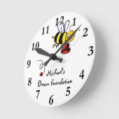 Bee MDF Clock Runde Wanduhr (Winkel)
