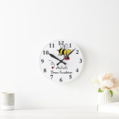 Bee MDF Clock Runde Wanduhr (Zuhause)