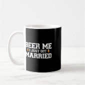 Bee Me Ich Got gerade Verheiratet Groom Bachelor P Kaffeetasse (Links)