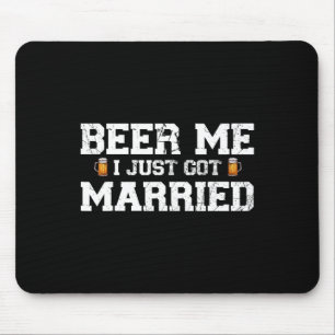 Bee Me Ich Got gerade Verheiratet Groom Bachelor P Mousepad