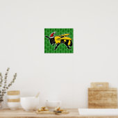 Bee Merry, drucken Poster (Küche)