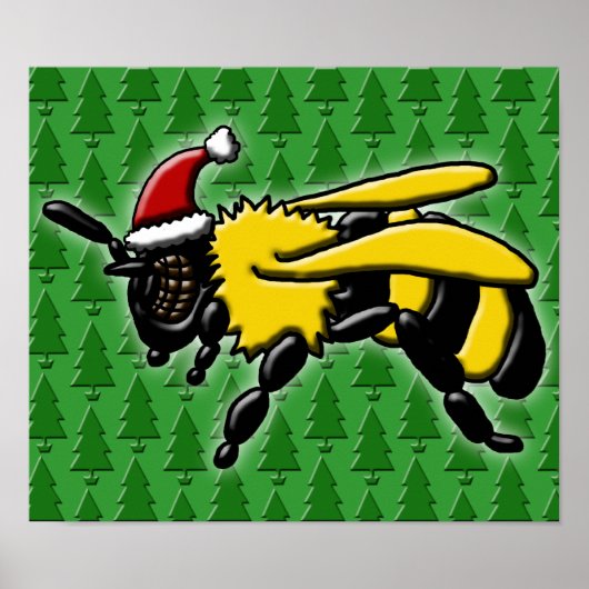 Bee Merry, drucken Poster (Vorne)