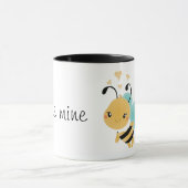 Bee Mine Bumblebee Hearts Tasse (Zentrum)