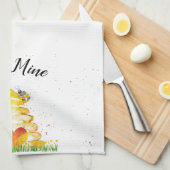 Bee Mine Geschirrtuch (Viertel Falte)