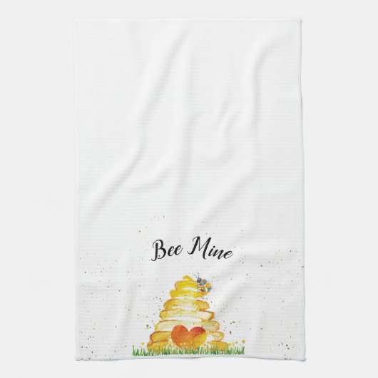 Bee Mine Geschirrtuch (Vertikal)
