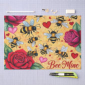 Bee Mine Golden Honey Liebe Seidenpapier (Handwerk)