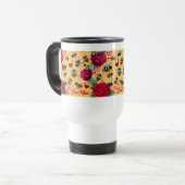 Bee Mine Golden Honey Reisebecher (Vorderseite Links)