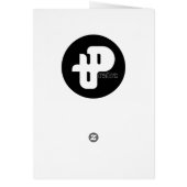 Bee Mine Grußkarte (Hinten)