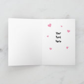 Bee Mine Grußkarte Karte (Innenseite)