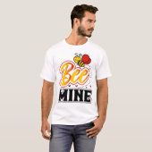 Bee Mine Heart Teacher T-Shirt (Vorne ganz)