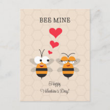 Bee Mine Honeybee Niedlich Valentinstag