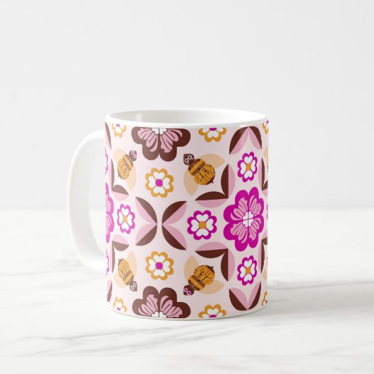Bee Mine Kaffeetasse (Vorderseite Links)