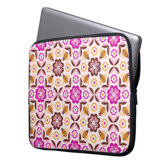 Bee Mine Laptopschutzhülle (Vorderseite Links)