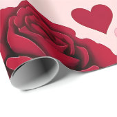 Bee Mine Liebe Buzz Design Geschenkpapier (Rolleneckpunkt)