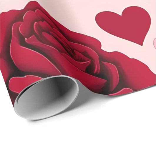 Bee Mine Liebe Buzz Design Geschenkpapier (Rolleneckpunkt)