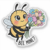 Bee Mine? Sticker (Vorderseite)