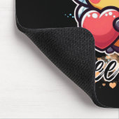 Bee Mine Sticker Mousepad (Ecke)